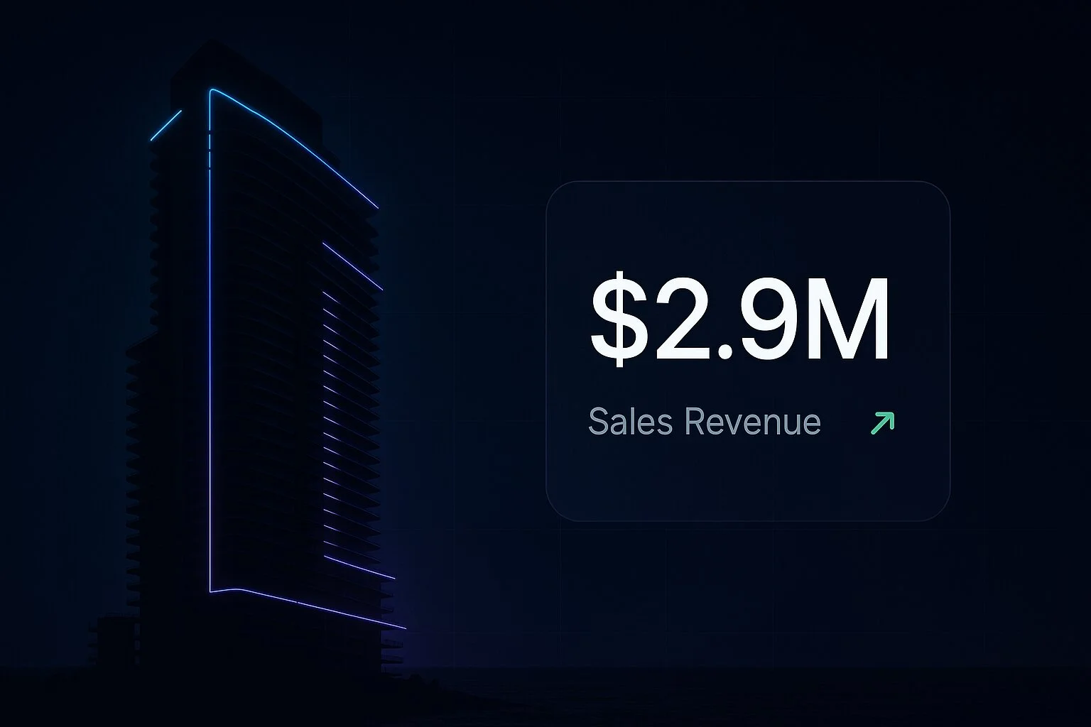 Luxury Real Estate Developer — $2.9M Sales Revenue Generated